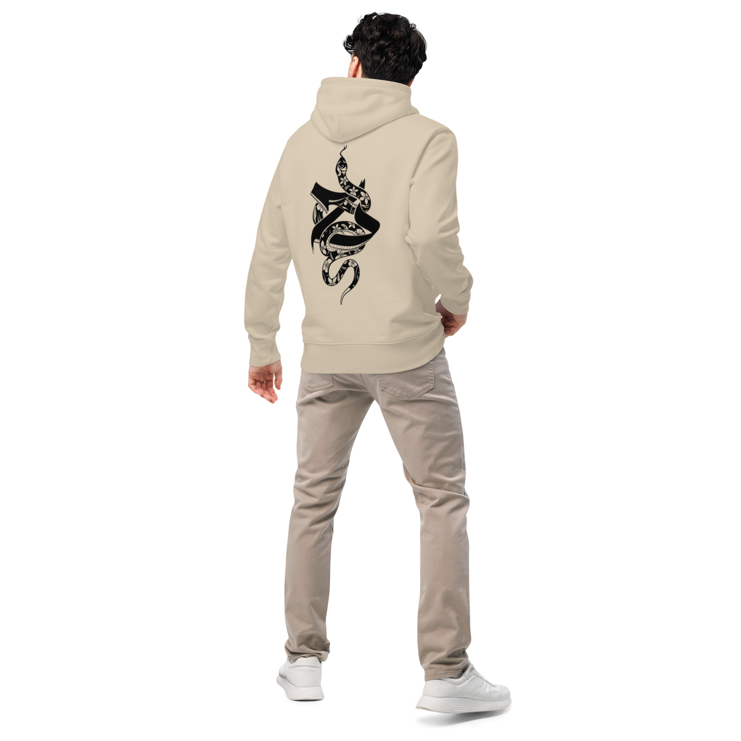 Zeta Crew - Unisex Hoodie  - Logo + Backprint ``La Serpiente Z´´