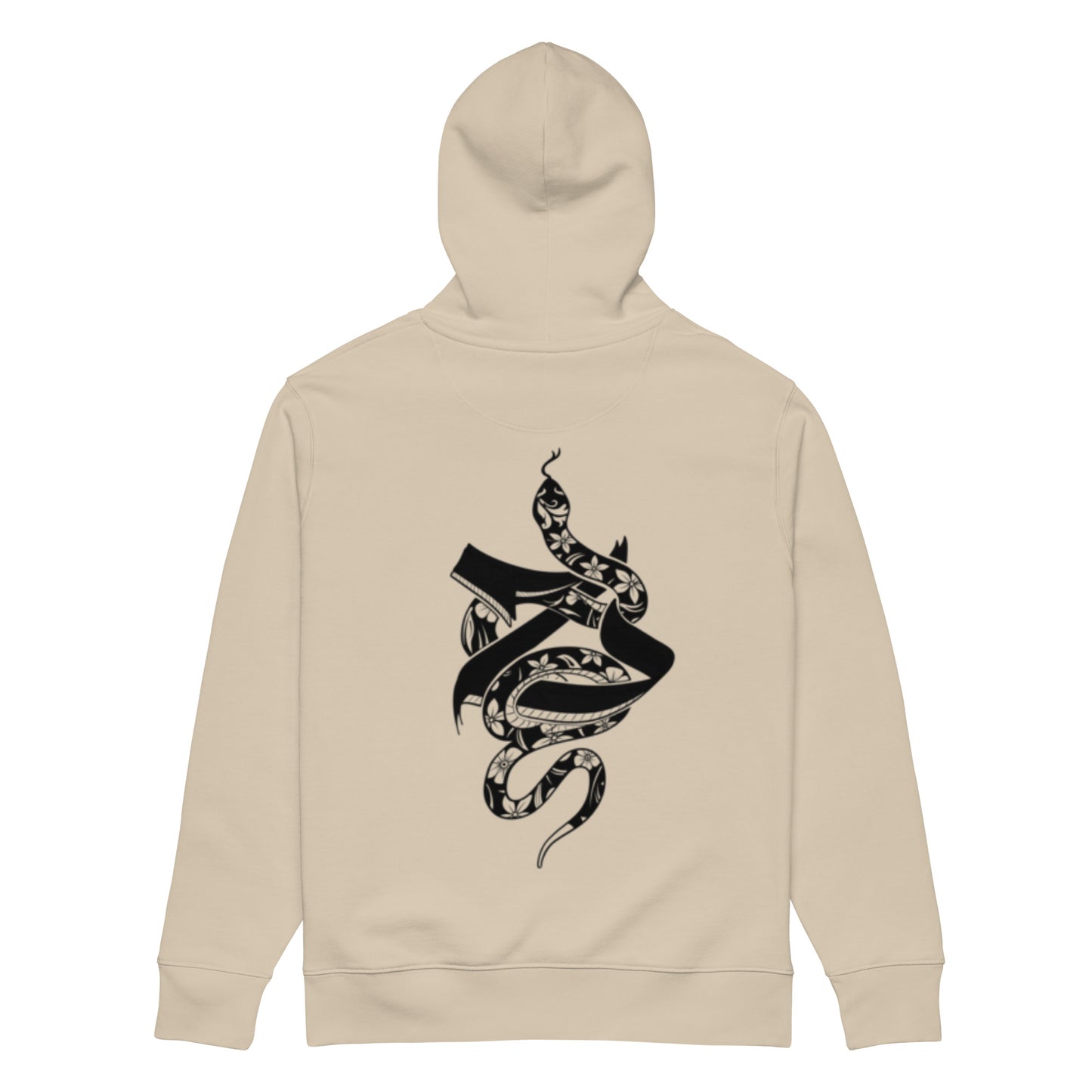 Zeta Crew - Unisex Hoodie  - Logo + Backprint ``La Serpiente Z´´